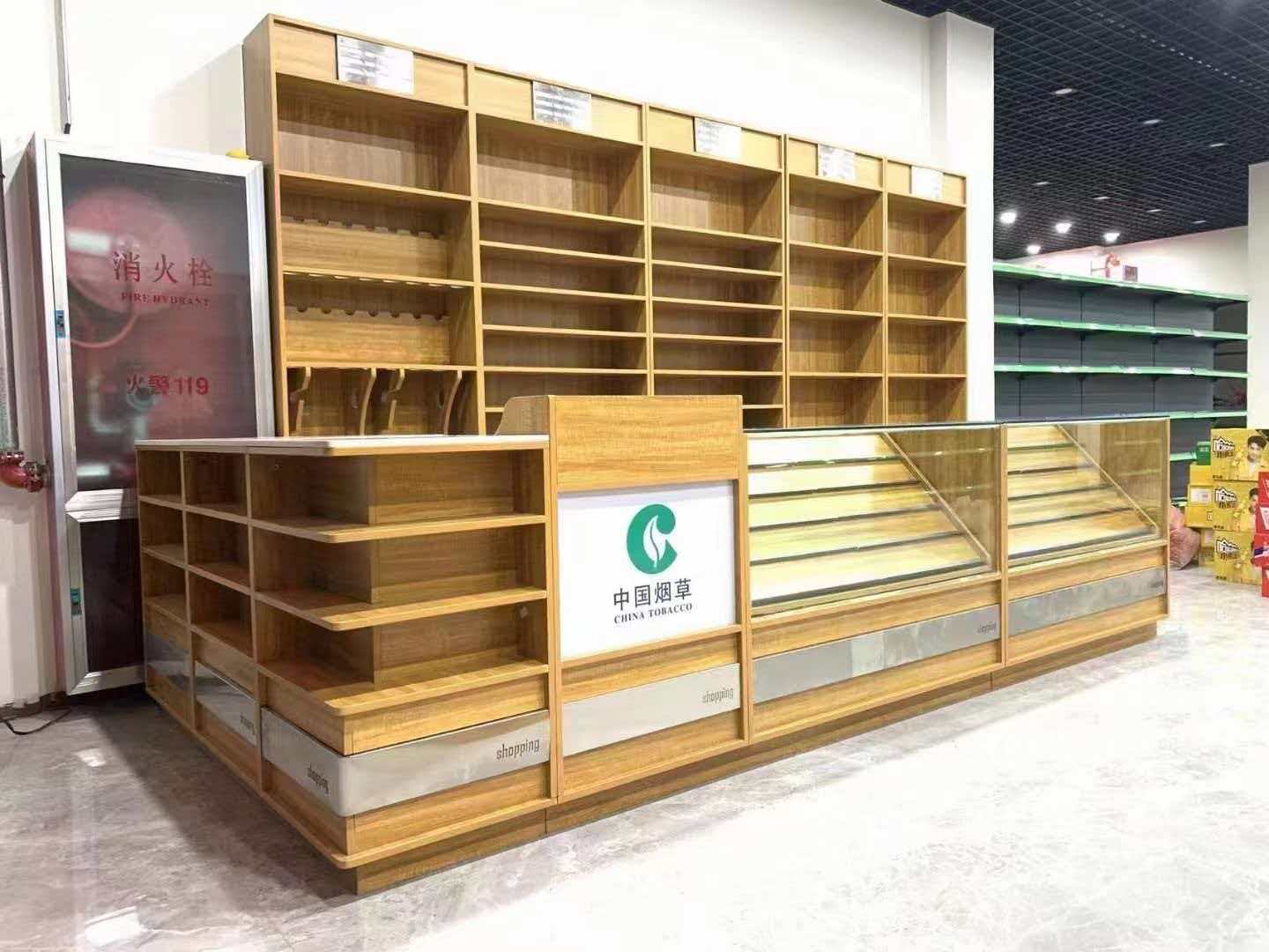 西市区烟酒柜超市货架 - 厂家